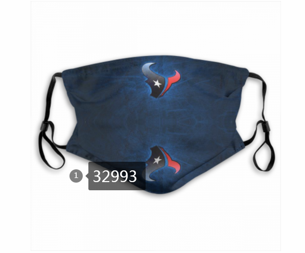 New 2021 NFL New England Patriots 113 Dust mask with filter->nfl dust mask->Sports Accessory